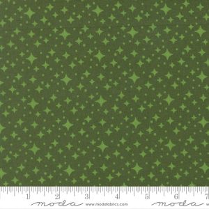 Moda Fabrics Scenery Starlight Cypress