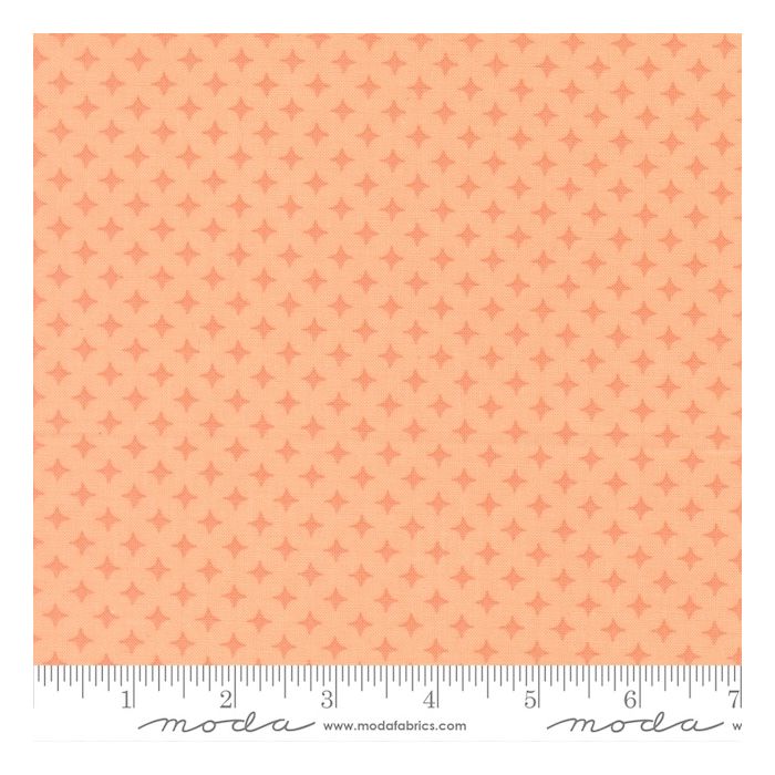 Moda Fabrics Scenery Diamonds Cantaloupe