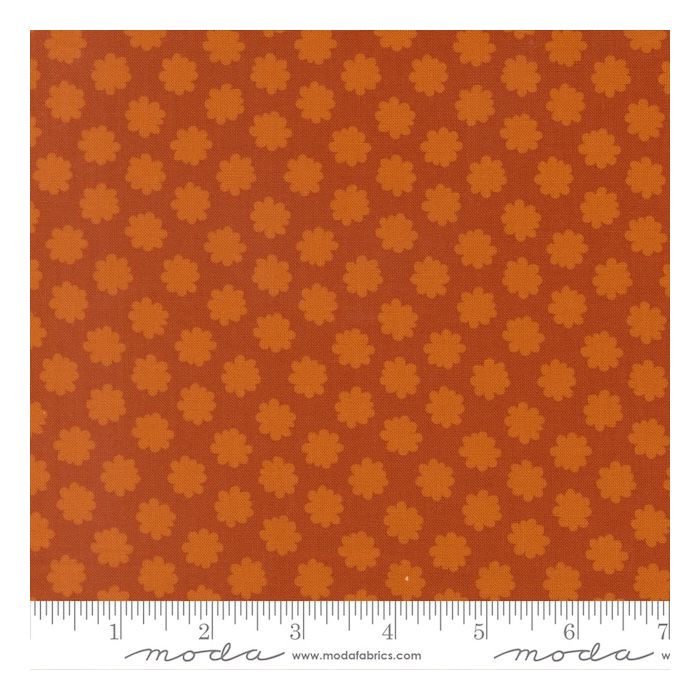 Moda Fabrics Scenery Puffball Spice