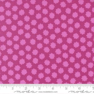 Moda Fabrics Scenery Puffball Passion Fruit