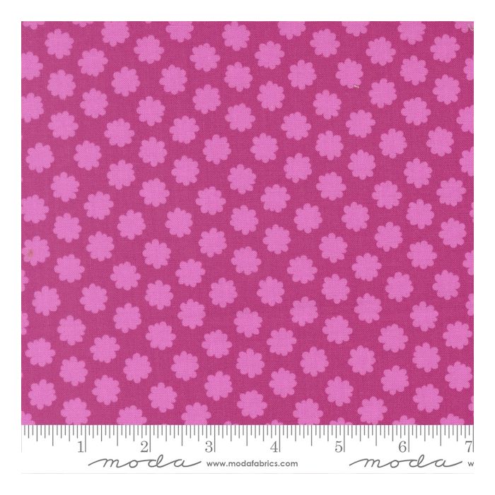 Moda Fabrics Scenery Puffball Passion Fruit