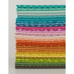 Moda Fabrics Scenery Spools Turquoise