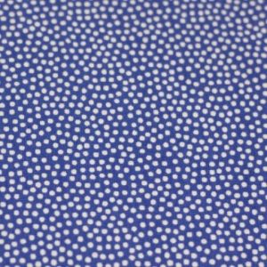 Swafing Webware Dotty royalblau mit weißen Punkten