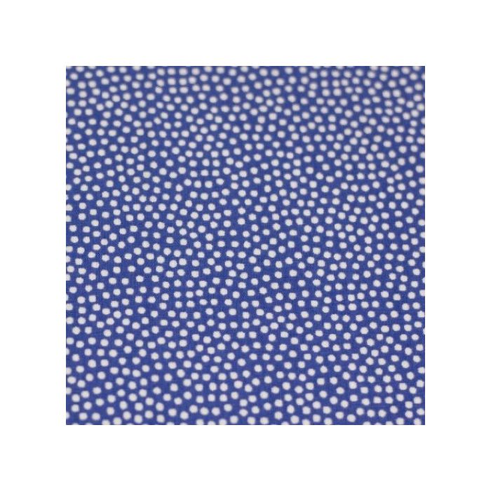 Swafing Webware Dotty royalblau mit weißen Punkten
