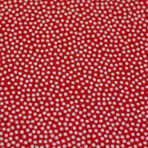 Swafing Webware Dotty rot mit weißen Punkten