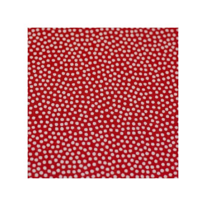 Swafing Webware Dotty rot mit weißen Punkten