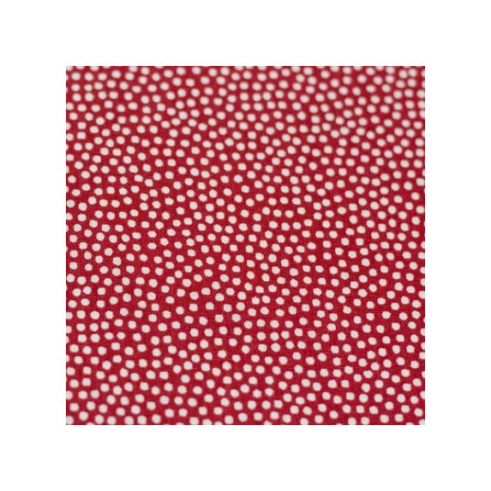 Swafing Webware Dotty burgundy mit weißen Punkten