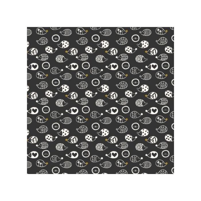 Cotton and Steel Early Twilight Nezumi Graphite Metallic