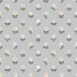 Cotton and Steel Early Twilight Petit Bouquet Winter Solstice Metallic