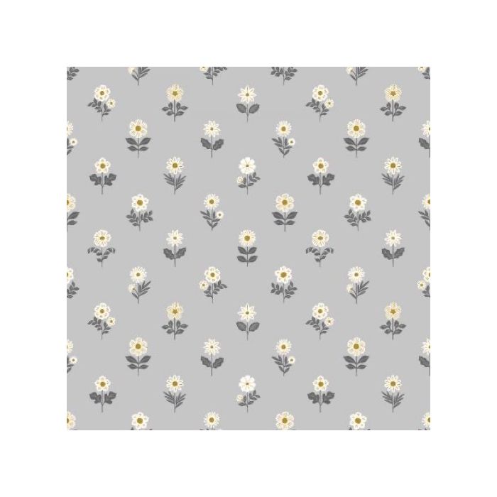 Cotton and Steel Early Twilight Petit Bouquet Winter Solstice Metallic