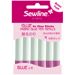 Sewline Nachfüllpatronen für Glue Pen blau