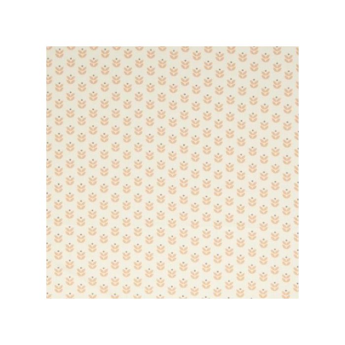 Swafing Webware Kansas naturweiß apricot mit kleinen Blättern