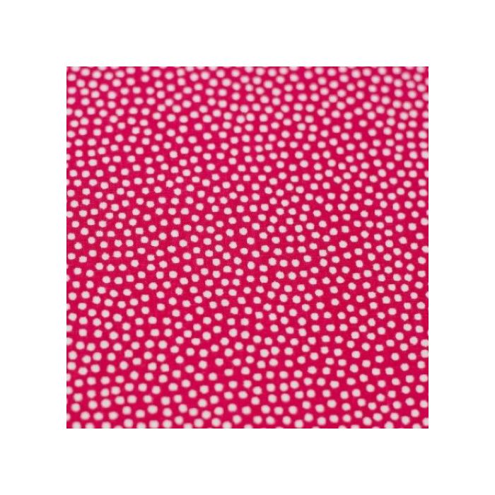 Swafing Webware Dotty pink mit weißen Punkten