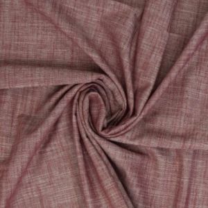Swafing Baumwoll-Chambray Sanna burgundy