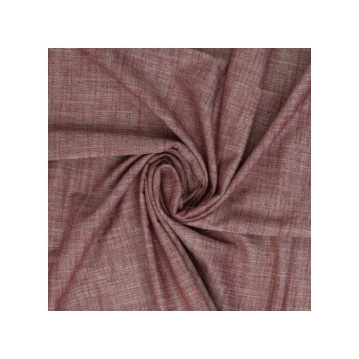 Swafing Baumwoll-Chambray Sanna burgundy