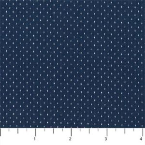 Figo Fabrics Haptic Wovens Dots Navy