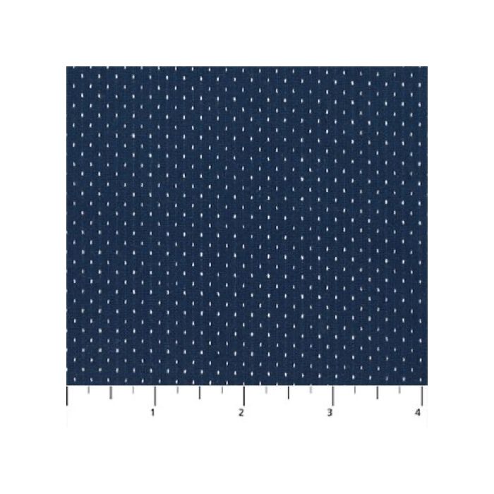 Figo Fabrics Haptic Wovens Dots Navy