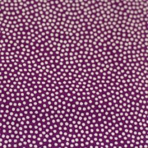 Swafing Webware Dotty violett mit weißen Punkten