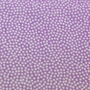 Swafing Webware Dotty lila mit weißen Punkten