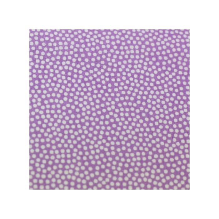 Swafing Webware Dotty lila mit weißen Punkten