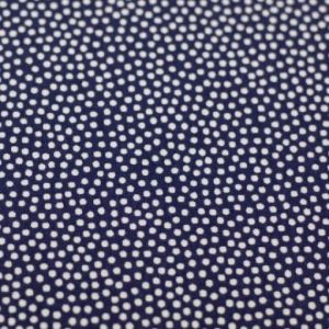Swafing Webware Dotty dunkelblau mit weißen Punkten