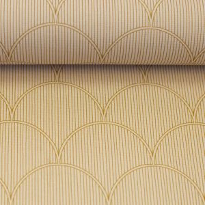 Swafing Canvas Bloom + Berry Bögen beige by Lausemia Design