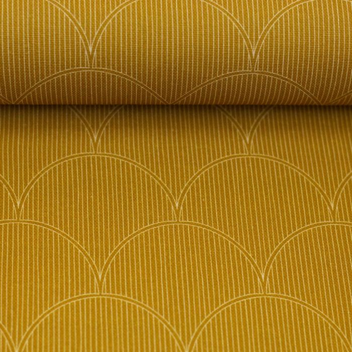 Swafing Canvas Bloom + Berry Bögen gold by Lausemia Design