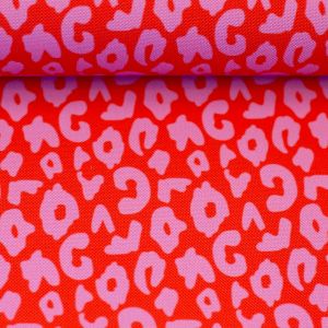 Colourful Collection Rot Rosa mit Leomuster by Cherry Picking