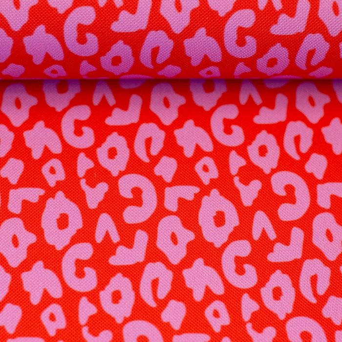 Colourful Collection Rot Rosa mit Leomuster by Cherry Picking