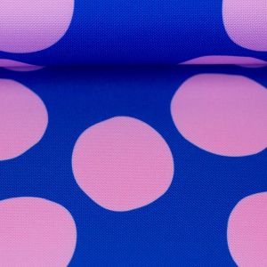 Colourful Collection Royalblau Rosa mit großen Punkten by Cherry Picking