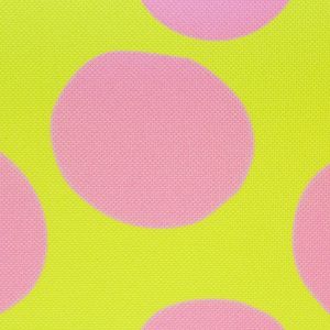 Colourful Collection Neongrün Rosa mit großen Punkten by Cherry Picking