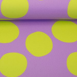 Colourful Collection Flieder Neongrün mit großen Punkten by Cherry Picking