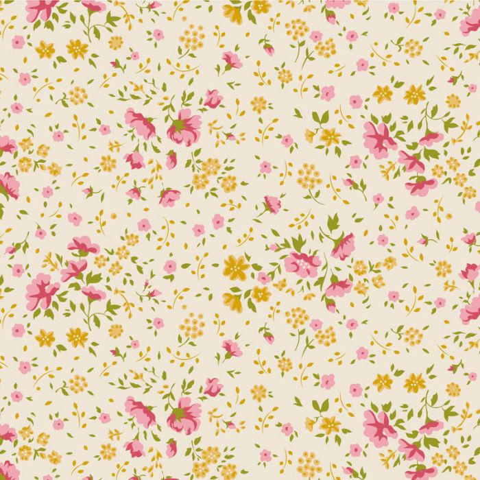 Tilda Basic Wideback Ellie Pink Yellow