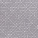Swafing Stoff Kurt mit geometrischen Linien grau