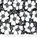 Moda Fabrics Illustrations Moody Florals schwarz