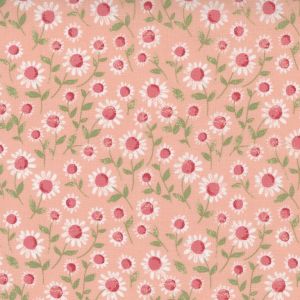 Moda Fabrics Love Note Sweet Daisy Small Floral Sweet Pink
