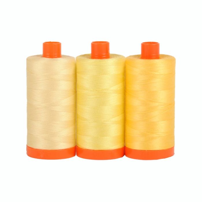 Aurifil Set Color Builders Sicily Gelb