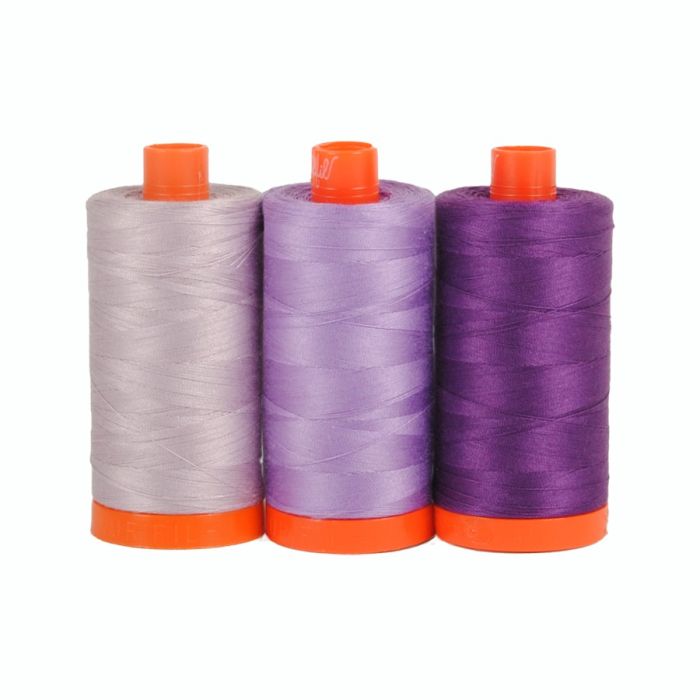 Aurifil Set Color Builders Amalfi Lila