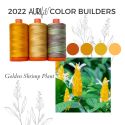 Aurifil Set Color Builders Golden Shrimp Plant 50 WT