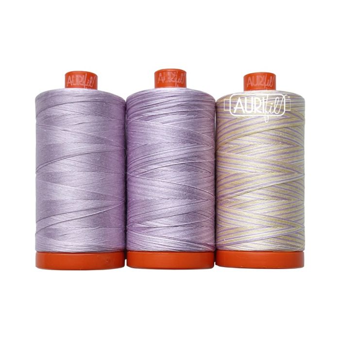 Aurifil Set Color Builders Hawaiian Blue Ginger 50 WT