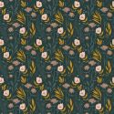 Figo Fabrics Martha Meadow Grün mit Blumen