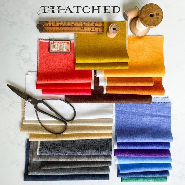 Moda Fabrics Fat Quarter Bundle Thatched 2021
