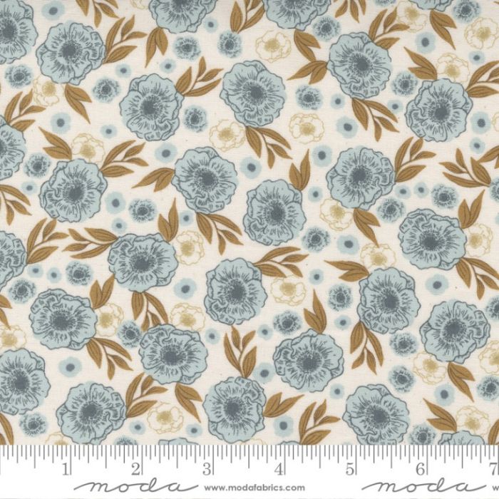 Moda Fabrics Slow Stroll Last Bloom Natural