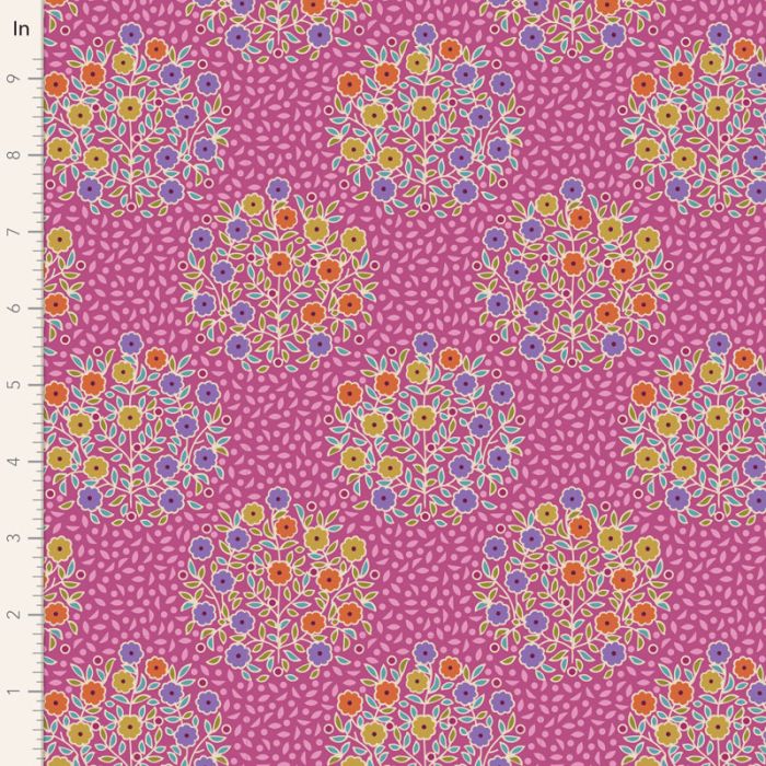 Tilda Pie in the Sky Confetti Cerise Tilda Pie in the Sky Confetti Cerise