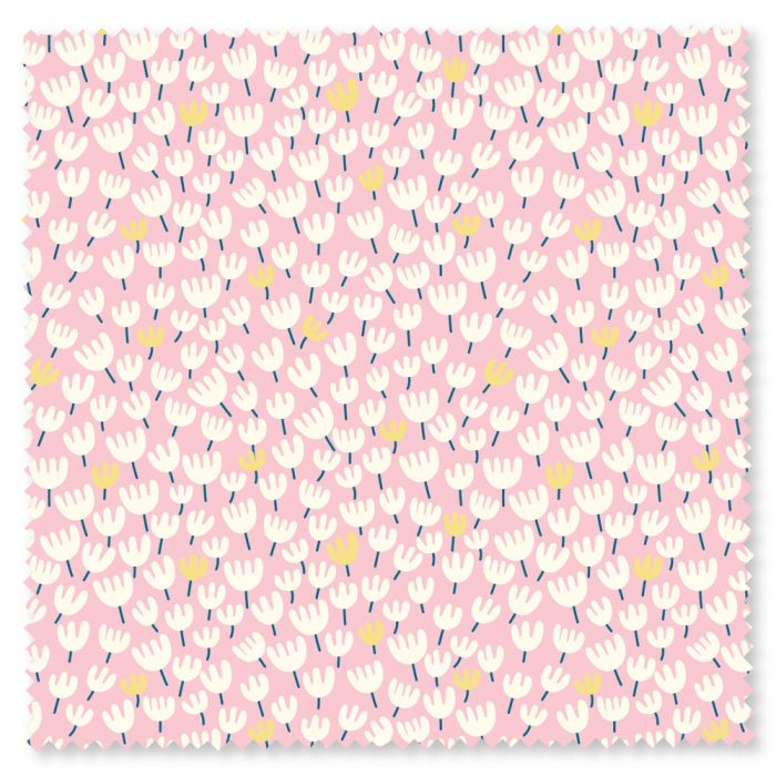 Felicity Fabrics Rose Garden Tulips pink