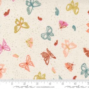 Moda Fabrics Songbook A New Page Flutter Unbleached