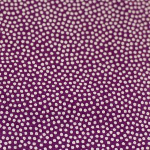 Swafing Webware Dotty violett mit weißen Punkten