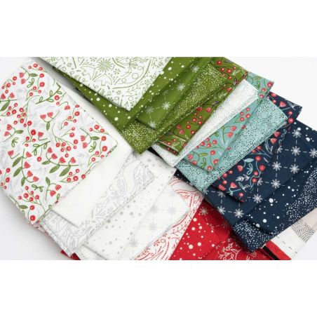 Moda Fabrics Fat Quarter Bundle Merrymaking