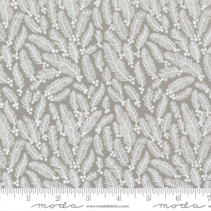 Moda Fabrics Christmas Eve Sprigs Dove