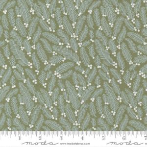 Moda Fabrics Christmas Eve Sprigs Pine